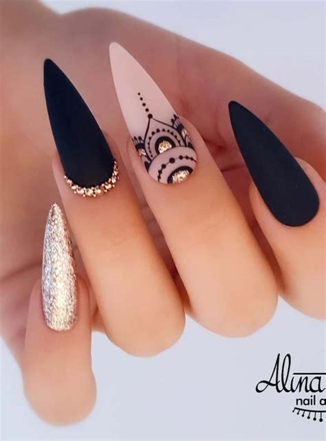 dior inspired stiletto nails|brown stiletto nails.